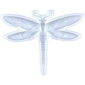 Embossed Dragonflies Silicone Mold for Wall Decorations and Hanging Ornaments Craft Supplies Resin Casting Mould, as the picture shows