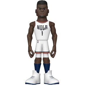 Funko Gold 5" NBA:Pelicans-ZionWilliamson(HomeUni) w/Cha