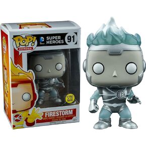Funko DC Heroes White Lantern Firestorm Glow in the Dark Pop Vinyl Exclusive