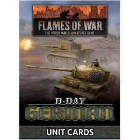 Flames of War: Late War: German: D-Day Unit Cards (FW263U)