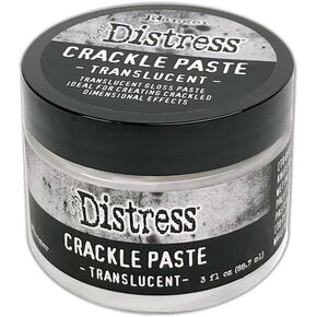 Tim Holtz - Ranger Crackle Paste 3OZ TRANSLUCEN, Translucent