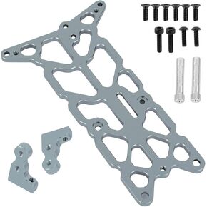 جزء ترقية الهيكل العلوي من سبائك الألومنيوم لـ 1/10 Rustler 2WD VXL Bandit 2WD VXL، طقم هيكل التحويل RC يقفز، استبدال الجزء #3729، وردي