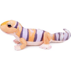 Simulation Fat Tail Gecko Plush Toy, 15.74inch Super Soft and Cute Gecko Plush Stuffed Animal Figure Realistic Doll Home Decor Kids Gift