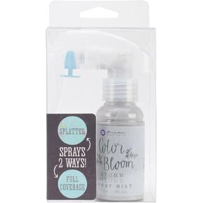 Prima Marketing Color Bloom Spray Bottle, 2-Ounce, Sparkling Pastel Storm Cloud