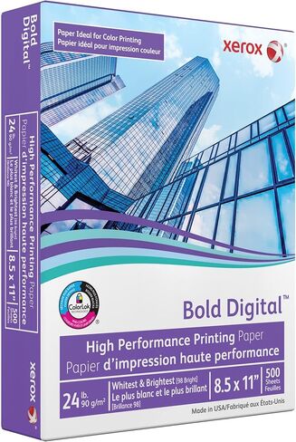Xerox Digital Color Xpressions+ - ورق عادي - أبيض - مقاس Letter A (8.5 بوصة × 11 بوصة) - 500 ورقة (أوراق) in Kuwait