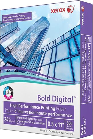 Xerox Digital Color Xpressions+ - ورق عادي - أبيض - مقاس Letter A (8.5 بوصة × 11 بوصة) - 500 ورقة (أوراق) in Kuwait