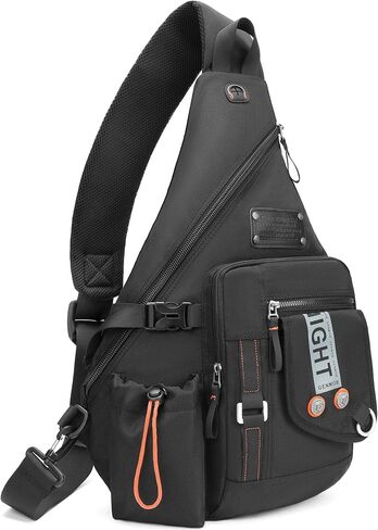 NICGID Sling Bag Backpack, 13.3'' 14.1'' Laptop Bag Crossbody Shoulder Chest Backpacks Travel Outdoors for Men Women in Saudi Arabia