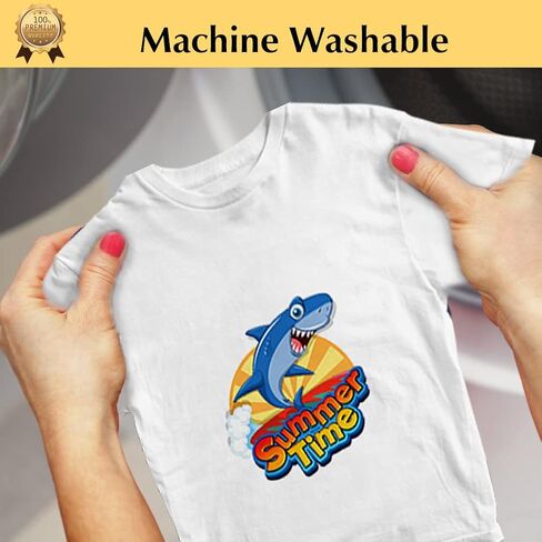 TransOurDream Iron on Heat Transfer Paper for Heat Press (25 Sheets, 8.5x11, Dark 6.0) Printable HTV Heat Transfer Vinyl for T Shirts,Inkjet Printer (TRANS-D6-20) in Kuwait