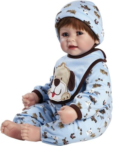 Adora Realistic Baby Doll Woof! Toddler - 20 inch, Soft CuddleMe Vinyl, Red Hair, Blue Eyes in Saudi Arabia