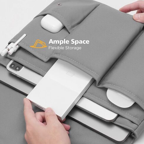 KIZUNA 14 Inch Laptop Sleeve Case Computer Bag for MacBook Pro 14 M3 M2 M1/14 Lenovo IdeaPad Flex 5 Gen 8/IdeaPad Flex 5i/ThinkPad X1 Carbon/IdeaPad 3i/Yoga Slim 7i Pro X/14.5" Dell XPS 14/HP,Black in Kuwait