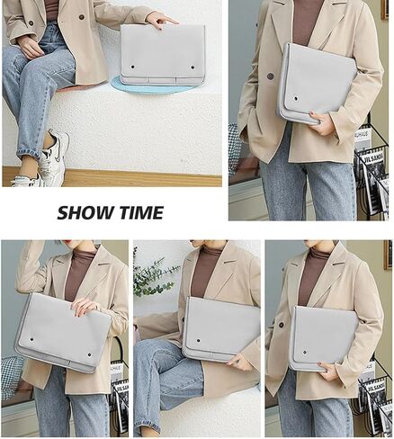 KIZUNA 14 Inch Laptop Sleeve Case Computer Bag for MacBook Pro 14 M3 M2 M1/14 Lenovo IdeaPad Flex 5 Gen 8/IdeaPad Flex 5i/ThinkPad X1 Carbon/IdeaPad 3i/Yoga Slim 7i Pro X/14.5" Dell XPS 14/HP,Black in Kuwait