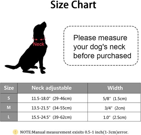 DALUZ Girl Dog Collar with Flower, Adjustable Soft Comfy Floral Dog Collar for Small Medium Large Dogs, Stylish Small Pink Dog Collar with Metal Safety Buckle for Puppy Girl Boy Dogs in Saudi Arabia