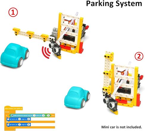 مجموعة مكعبات بناء روبوت OSOYOO للبالغين والمراهقين بناءً على Arduino وMIT Scratch | مجموعة برمجة روبوتية تعليمية مكونة من 6 تصميمات in Kuwait
