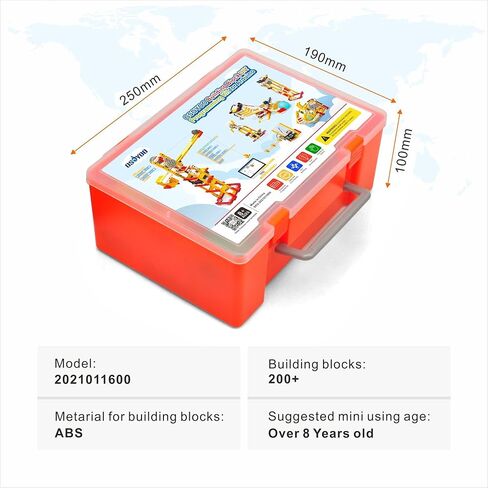 مجموعة مكعبات بناء روبوت OSOYOO للبالغين والمراهقين بناءً على Arduino وMIT Scratch | مجموعة برمجة روبوتية تعليمية مكونة من 6 تصميمات in Kuwait