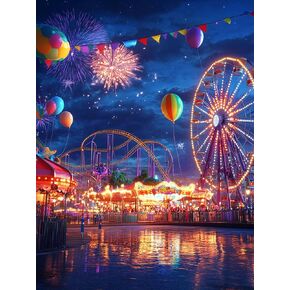 Yomiie 5D Diamond Art Kits for Adults, Colorful Guitar Diamond Painting Art DIY Full Round Drill Kits, Embroidery Rhinestone Diamond Crystal Craft Canvas Home Wall Decor 12x16 inch
