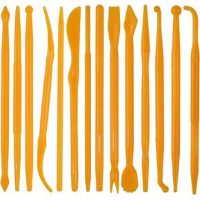 14-Piece Polymer Clay Tools, Clay Sculpting Tools Kit Modeling Clay Tools for Carving, Styling, Embossing, Suitable Beginner