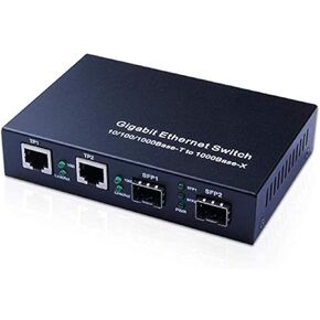 ipolex 2.5Gbps Switch | 9 Port 100Mb/1G/2.5Gb Unmanaged Network Switch | 8 x 2.5GBASE-T Ports with A SFP Slot (2500M) | Auto-Negotiation | Wall Mountable (2G0108-SFP)