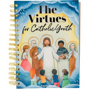 The Virtues for Catholic Youth - Character Development, Catholic Youth, Catholic Education, Beautiful Spiral-Bound Planner & Book
