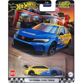 Hot Wheels Premium Boulevard '24 Honda Civic Type-R, 1:64 Scale Diecast, #95 Spoon Sports Model