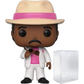 Funko Pop! TV: The Office - Florida Stanley Hudson Vinyl Figure (Bundled with Compatible Pop Box Protector Case), Multicolored, 3.75 inch