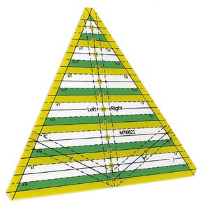 VViViD Quilting Ruler Templates (18 Centimeter Equilateral Triangle)