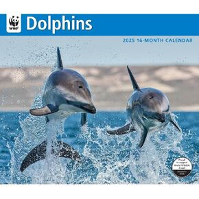 Calendar Ink, Dolphins WWF 2025 Wall Calendar