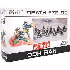 Death Fields: Ooh Rah( 24 Multi Part Hard Plastic 28mm Figures) Made in The USA