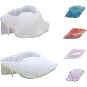 Conch Silicone Mold – DIY Mold for Crafting Decorative Conch – Customizable Design for Homemade Shell Creations