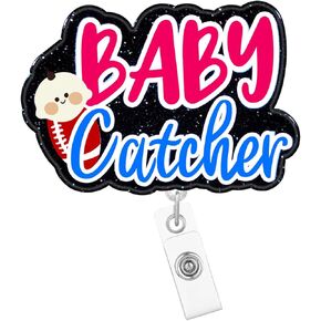 Phlebotomy Badge Reel Retractable Nurse Nursing Badge Holder with ID Clip Accessories I'm Just Here for Your Blood # Phlebotomist Acrylic Medical Assistant CNA RN Name Badge Clip ID Card