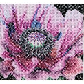 Thea Gouverneur - Counted Cross Stitch Kit - Poppy - Aida - 18 count - For Adults - 491A in Kuwait