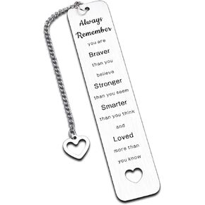 Stocking Stuffers for Women Teens, Inspirational Bookmarks for Women, Christmas Gifts for Teen Girls, Motivational Gifts Book Accessories, Book Marks for Reading Women, Book Merchandise for Book Lover