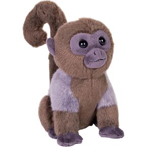 Wild Republic Rainforest Woolly Monkey, Stuffed Animal, 6 Inches, Plush Toy, Fill is Spun Recycled Water Bottles