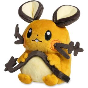 Pokémon Center: Dedenne Sitting Cuties Plush, 5 ¼ Inch