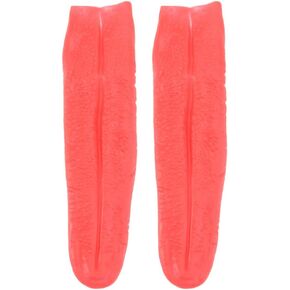Totority Fake Tounge 2pcs Fake Tongue Props Horror Long Tongue Halloween Cosplay Tongue Trick or Prank Toys for Photo Booth Props Tongue