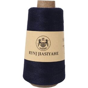Cashmere Yarn, Cashmere Yarn for Crocheting, 26Nm/2 ply Experience Unmatched Soft Luxurious Hand Knitting Worsted Yarn—Enduring for Your Knitting and Crochet Projects (Navy Blue,50g)