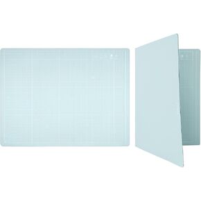 iMAT Flip Cutting Mat Note, A2 (Inch Version), 18"x24" (45x60 cm), Foldable, Ideal for Paper Cutting, Paper Sculpture, Card Creation, Puzzle Storage (Origami White)