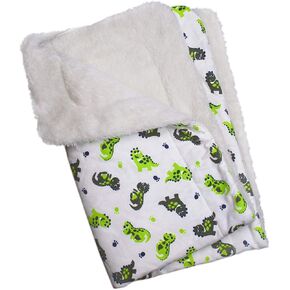 Klippo Dog/Puppy Soft Flannel & Ultra-Plush Blanket ONE Size … (Penguins & Snowflakes - Red)