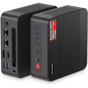 M2 Mini PC, AMD Ryzen 9 7940HS Processor Mini Computer(8C/16T, up to 5.2GHz) 32GB DDR5, 1TB M.2 SSD, Quad Display Desktop Gaming PC, Pre-in Windows 11 Pro, Dual LAN, WiFi 6E, BT 5.2