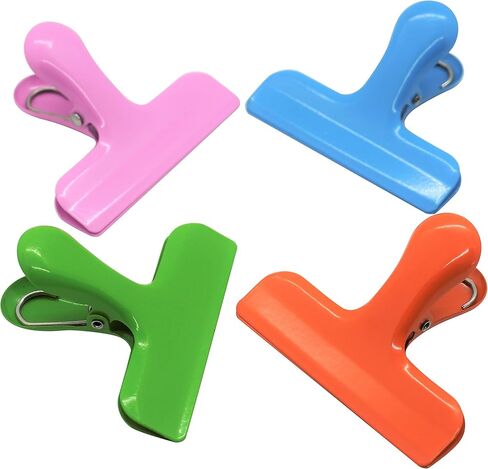 Croc Jaws Chip Clips, Stainless Steel, 3 Inches, Pack of 8, Multicolor in Saudi Arabia