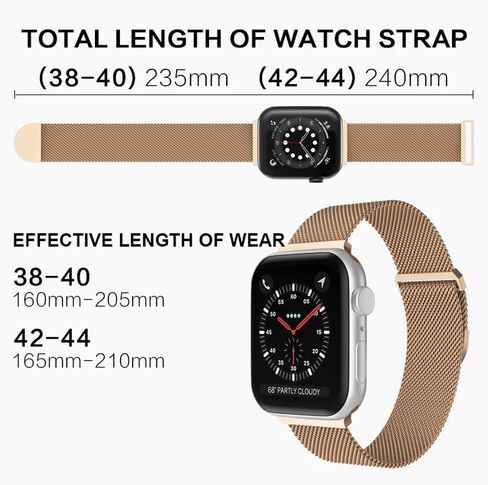تتوافق أحزمة ساعة AXTECHS Milanese Loop Style مع أحزمة ساعات Apple بمقاسات 38 مم 40 مم 41 مم 42 مم 44 مم 45 مم 49 مم iWatch Series 9 8 7 6 5 4 3 2 1 SE Ultra Ultra 2، وهي مصنوعة من الفولاذ المقاوم للصدأ للرجال والنساء. in Kuwait