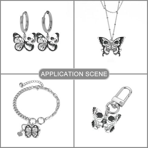 DanLingJewelry 30Pcs 6 Styles Alloy Cute Dog Charms Printing Happy Dog Charms Enamel Animal Pet Dog Charms for DIY Keychain Necklace Making in Kuwait