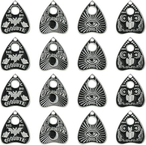 DanLingJewelry 30Pcs 6 Styles Alloy Cute Dog Charms Printing Happy Dog Charms Enamel Animal Pet Dog Charms for DIY Keychain Necklace Making in Kuwait