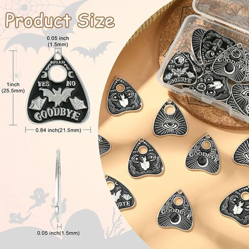 DanLingJewelry 30Pcs 6 Styles Alloy Cute Dog Charms Printing Happy Dog Charms Enamel Animal Pet Dog Charms for DIY Keychain Necklace Making in Kuwait