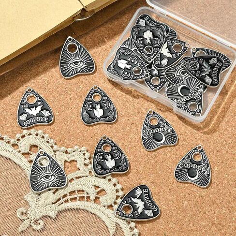 DanLingJewelry 30Pcs 6 Styles Alloy Cute Dog Charms Printing Happy Dog Charms Enamel Animal Pet Dog Charms for DIY Keychain Necklace Making in Kuwait