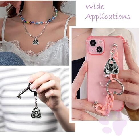 DanLingJewelry 30Pcs 6 Styles Alloy Cute Dog Charms Printing Happy Dog Charms Enamel Animal Pet Dog Charms for DIY Keychain Necklace Making in Kuwait