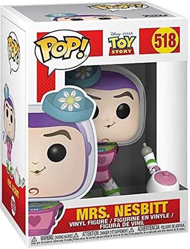 Funko Disney Pixar: Toy Story - Mrs. Nesbit Pop! Vinyl Figure (Bundled with Compatible Pop Box Protector Case) in Saudi Arabia