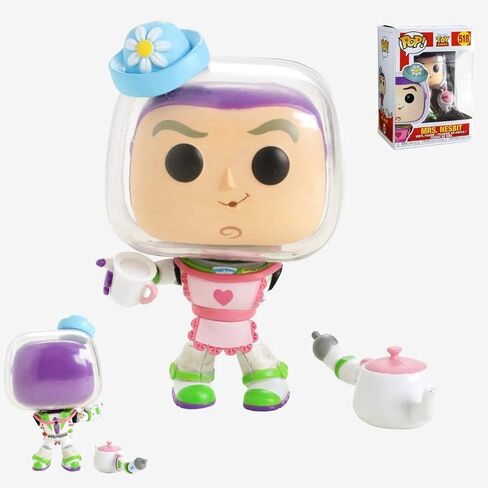 Funko Disney Pixar: Toy Story - Mrs. Nesbit Pop! Vinyl Figure (Bundled with Compatible Pop Box Protector Case) in Saudi Arabia
