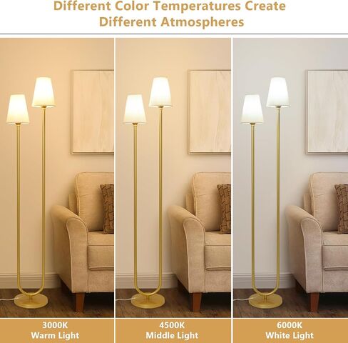HMVPL Floor Lamps for Living Room, Modern Black Floor Lamp with Fabric Lampshade, Industrial Standing Lamp with On/Off Foot Switch, Farmhouse Tall Lamp for Living Room Corner Bedroom Office(66") in Saudi Arabia