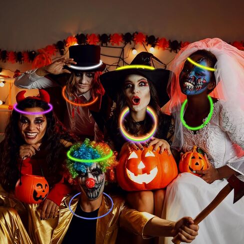 100 جهاز كمبيوتر شخصى عيد الهالوين 22 بوصة توهج العصي السائبة توهج القلائد مع موصلات توهج في الظلام القلائد تضيء قلادة النيون لعيد الهالوين عيد ميلاد عطلات الزفاف مهرجان الطرف الديكور in Kuwait