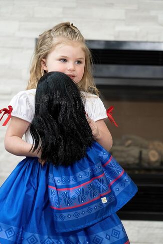 Little Adventures Magical Sisters Princess Doll Dresses - Doll Not Included - Machine Washable Child Pretend Play and Party Doll Clothes with No Glitter (Miracle Princess) in Kuwait